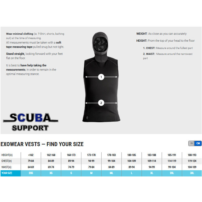 Bare Exowear Hooded Vest