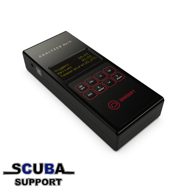 Divesoft Helium en Zuurstof analyser kit