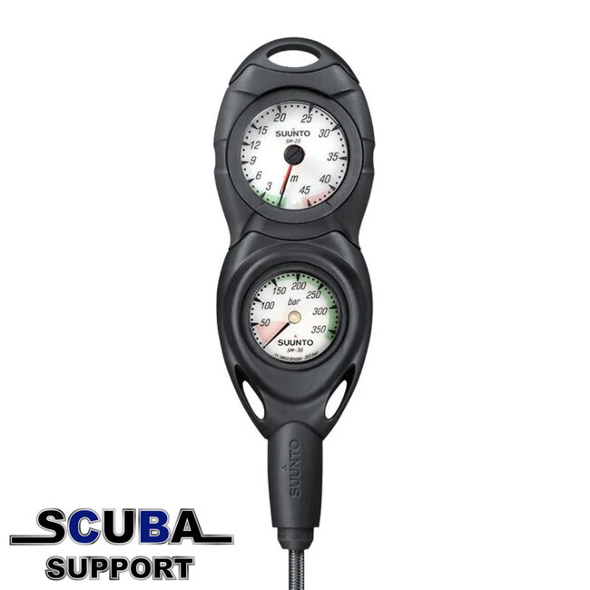 Suunto CB Two In-Line Console Manometer 45m & Dieptemeter