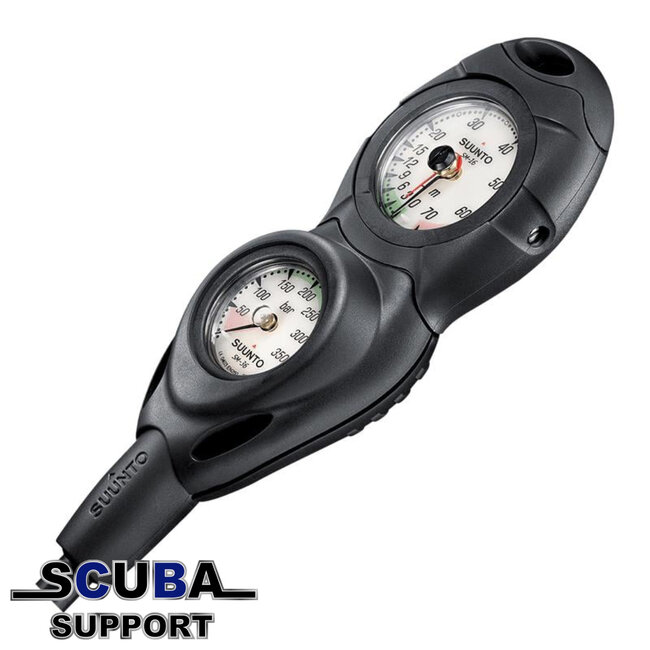 Suunto CB Two In-Line Console Pressure gauge 70m & Depth gauge
