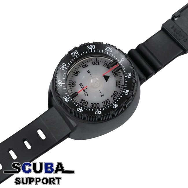 Suunto SK-8 duikkompas voor het dragen om de pols met band