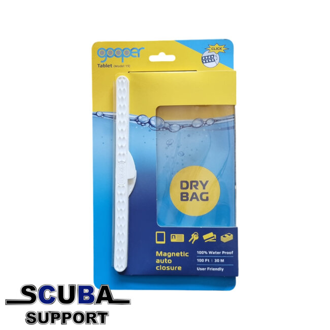 Gooper Dry Bag for Tablet White