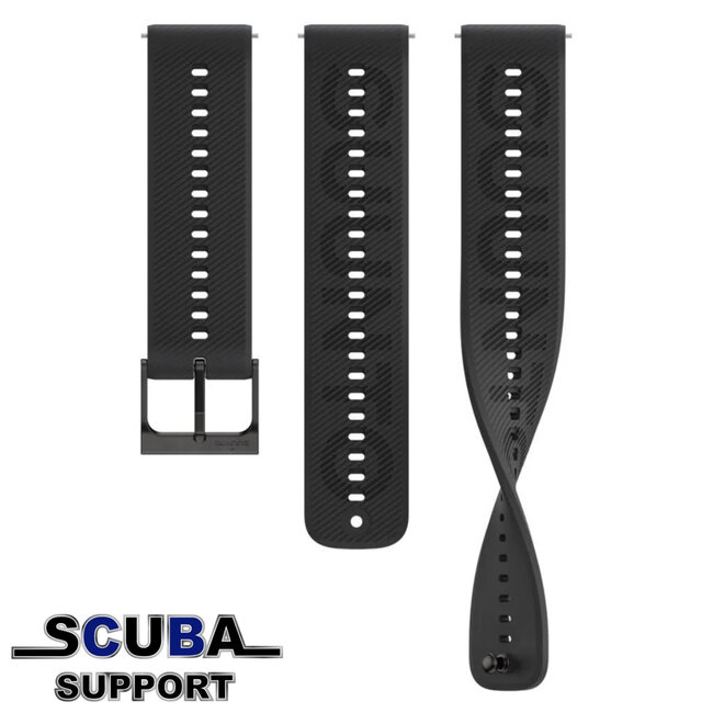 Suunto 22mm Athletic 6 Silicone Strap S+M