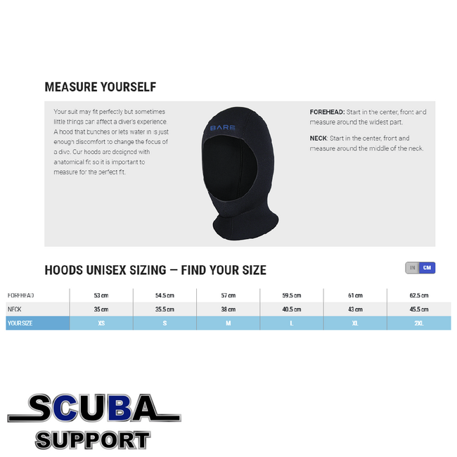 Bare 7mm Ultrawarmth Dry Hood