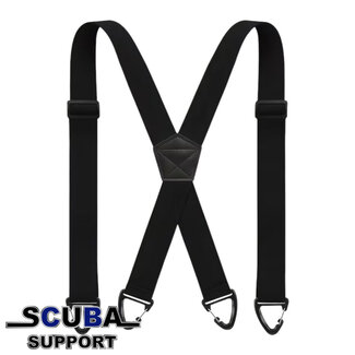 Scuba Support Suspenders with hooks