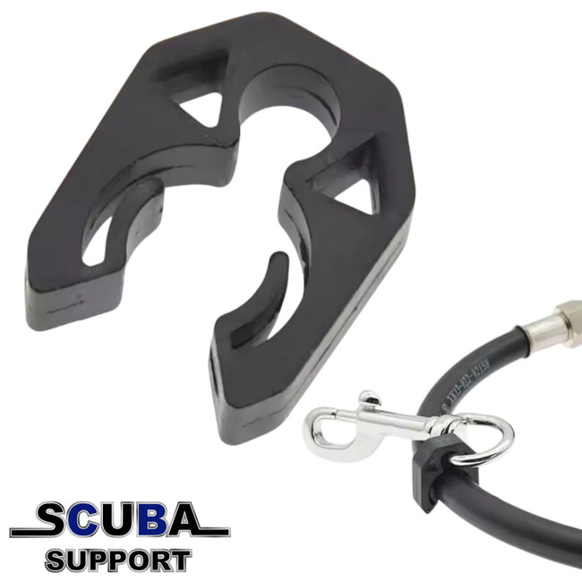 Scuba Support Quick Release Hose Clip