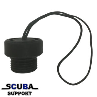 Scuba Support DIN Afsluitdop voor Kraan Male
