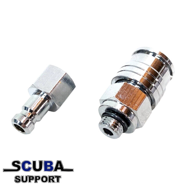 Scuba Support Quick Release for Medium Pressure Hose