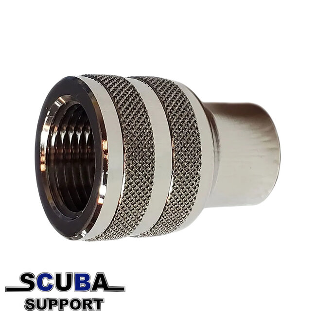 Metalsub DIN300 Female to 1/4'' Female Adapter