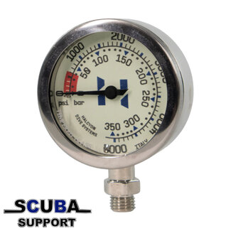 Halcyon Master Submersible Pressure Gauge (Dual face PSI/BAR) 63mm