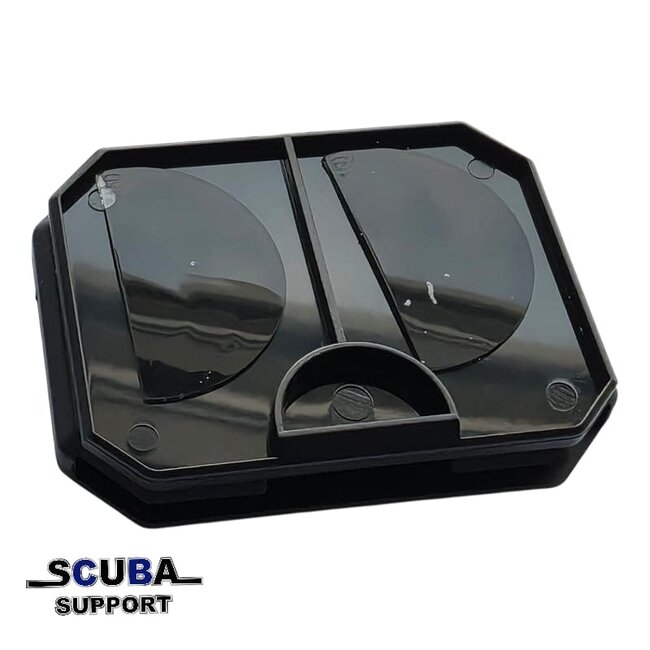 Scuba Support Stick-on plak leeslens voor duikbril of zonnebril