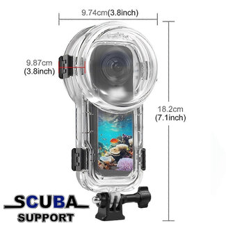 Scuba Support Invisible Dive Case for Insta 360 X5