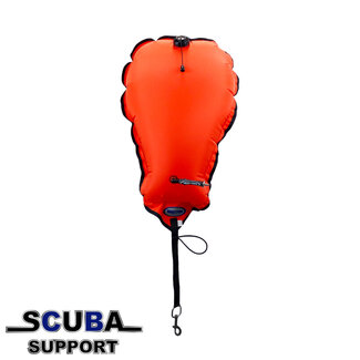 Halcyon Deco buoy, 80-lb (36.3 kg) Lift Bag, closed circuit
