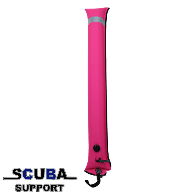 Halcyon Deco buoy, Big Diver's Alert Marker, 4.5' (1.4 m) long, closed circuit