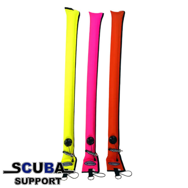 Halcyon Deco boei, Diver's Alert Marker, 3.3' (1 m) long, closed circuit