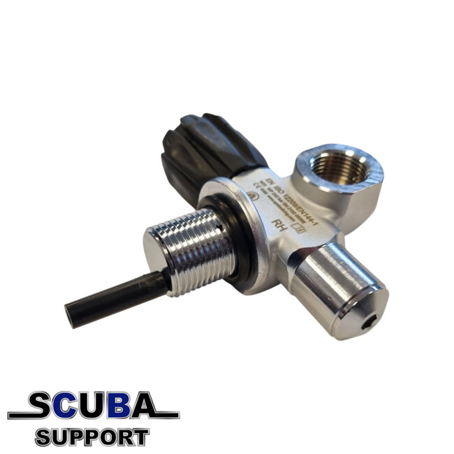 Apeks Right-side valve + blind plug 232 bar