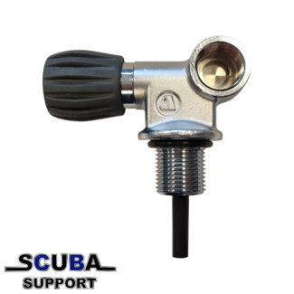 Apeks cylinder kraan enkel AP0129M