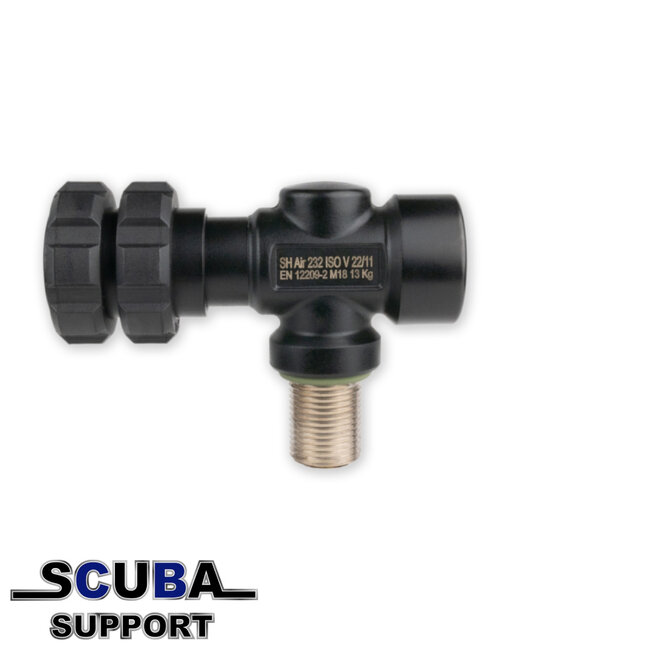 NAUTEC SH Valve / Air 232 / DarkLine (M18 x 1,5)