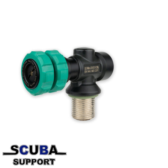 NAUTEC SLS Valve / Nitrox 232 / DarkLine (M26x2)