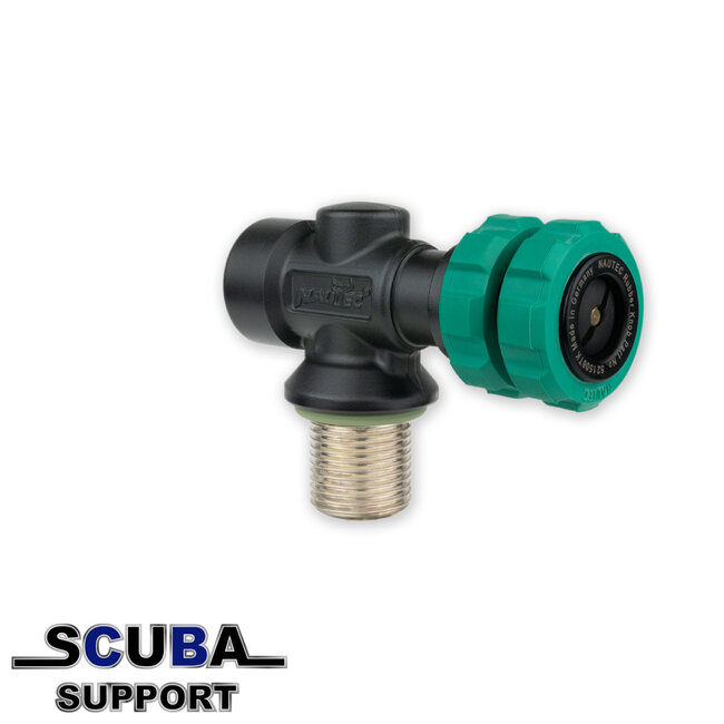 NAUTEC SLS Valve / Nitrox 232 / DarkLine (M26x2)