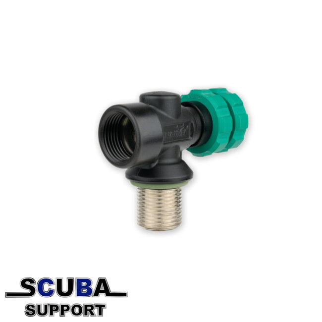 NAUTEC SLS Valve / Nitrox 232 / DarkLine (M26x2)