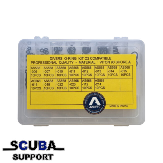 Aquatec nitrox / oxygen o-ring kit