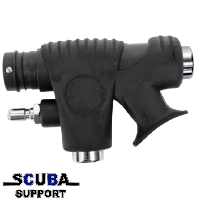 Dive Technics Power inflator X01 Tech Pro metal with metal buttons