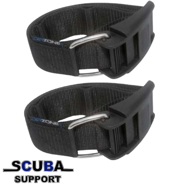 DirZone Tank Bands with Plastic Cam Buckles ( Pair)