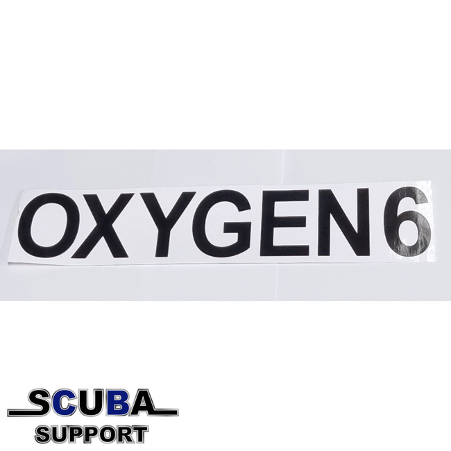 DirZone Oxygen6 Sticker 35cm x 8cm