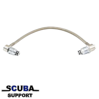 Lola Diving Koppelslang voor Lola kranen 200 Bar 54cm