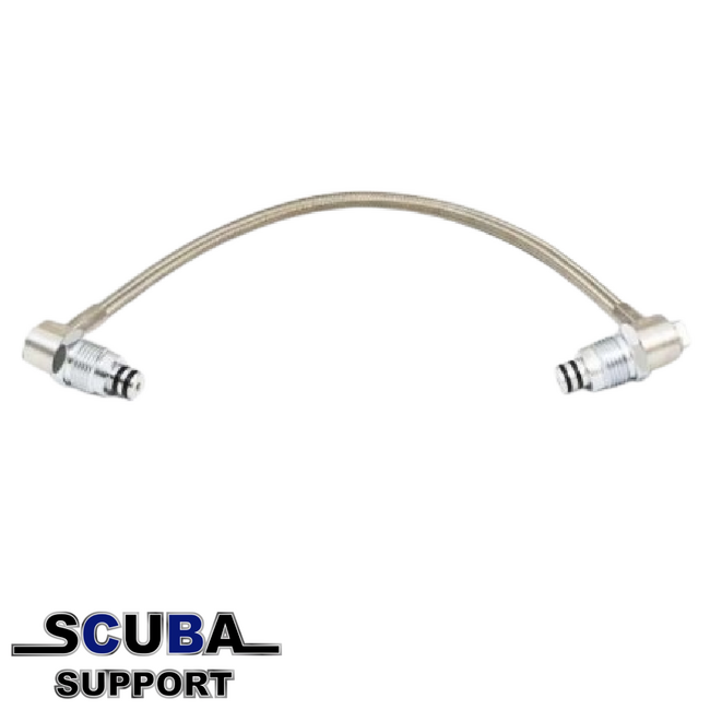 Lola Diving Koppelslang voor Lola kranen 200 Bar 54cm