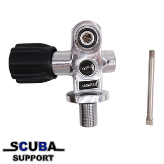 Scuba Support Tank valve 200 bar DIN/INT 3/4