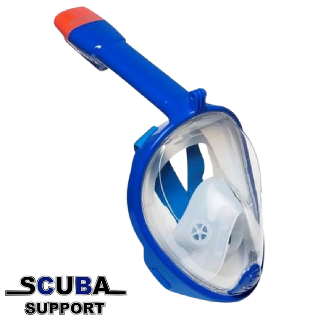 Atlantis 2.0 Full Face Snorkelmasker Ocean Blue