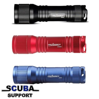 OrcaTorch D560 Led Backup Flashlight