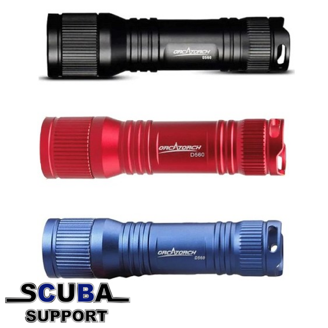 OrcaTorch D560 Led Backup Flashlight