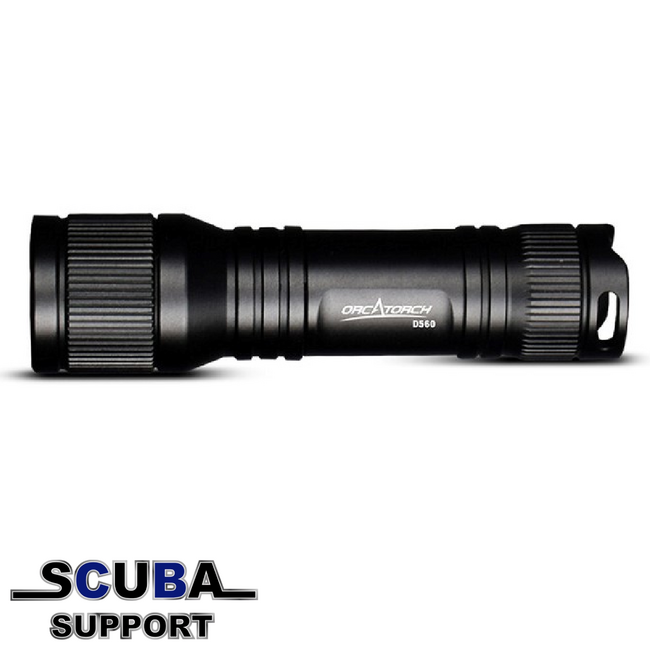 OrcaTorch D560 Led Backup Flashlight