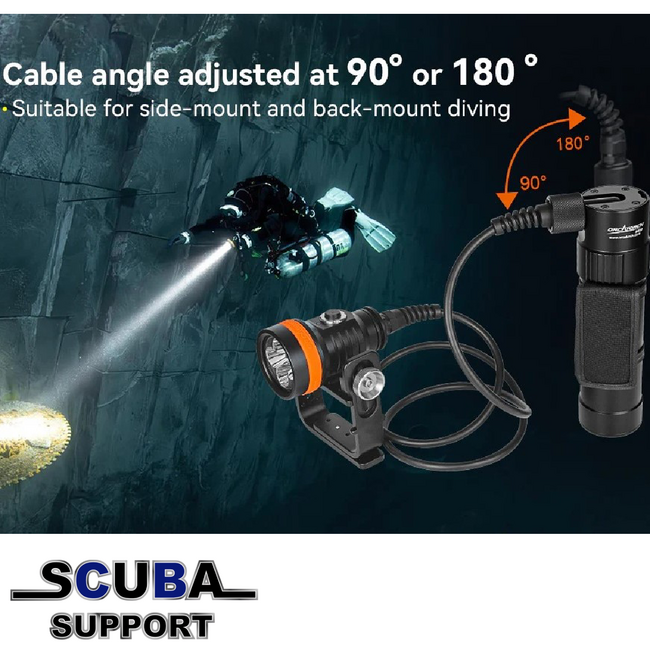 OrcaTorch D630 V2.0 Cable lamp