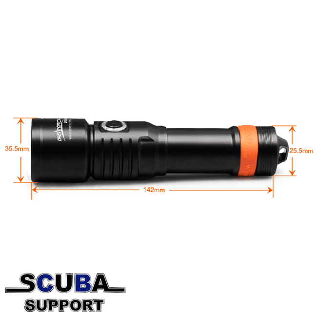 OrcaTorch D530V + ZJ18 ball joint Videolamp