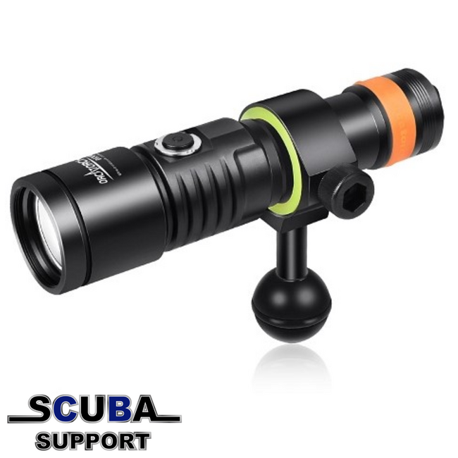 OrcaTorch D530V + ZJ18 ball joint Video lamp