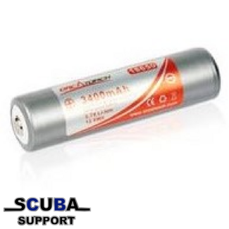 OrcaTorch 18650 3,6v 3400mAh Battery