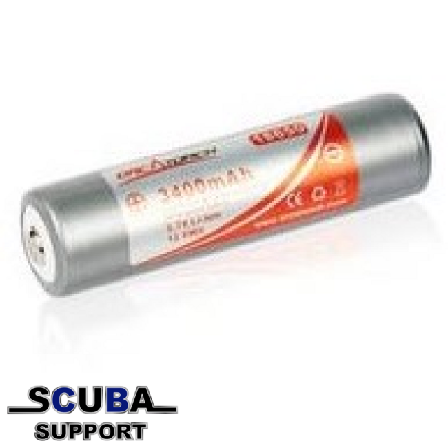 OrcaTorch 18650 3,6v 3400mAh Battery
