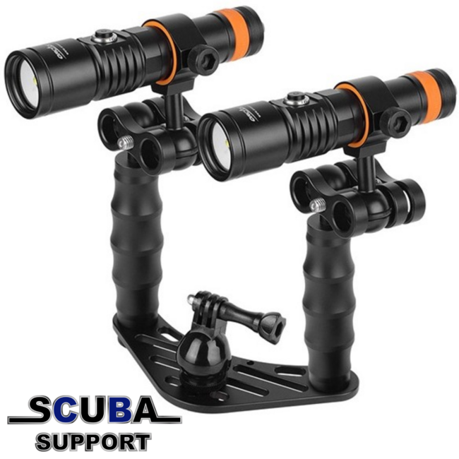 OrcaTorch 2 x D710V MK2 Videolampen set