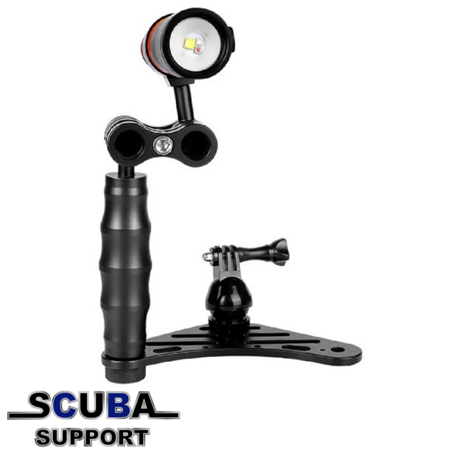 OrcaTorch D710V Video Dive lamp MK2 with tray set