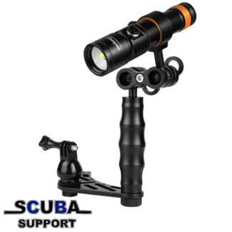 OrcaTorch D710V Video Duiklamp MK2 met tray set