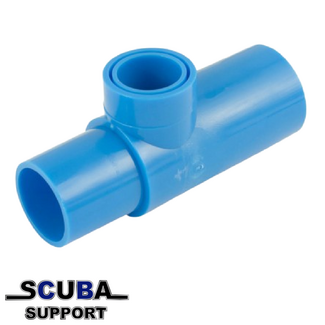 Vandagraph T-stuk voor flow divider