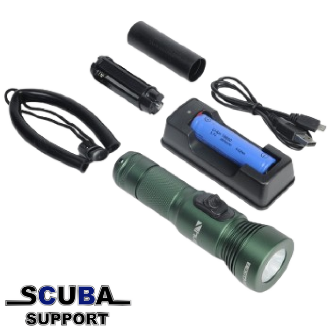 Best Divers X-HUNT Rechargable Lamp 920 Lumen
