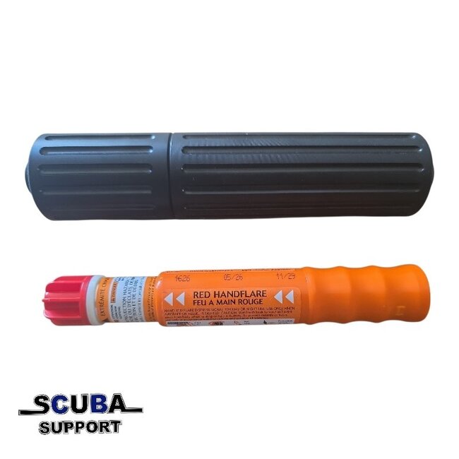 Scuba Support Waterdichte flare houder