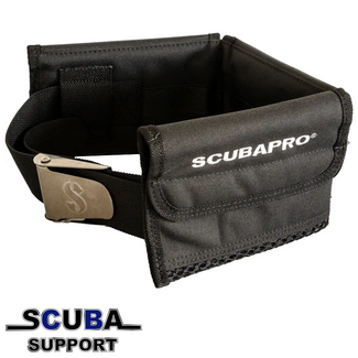 Scubapro Vario Softloodgordel met zwarte gesp