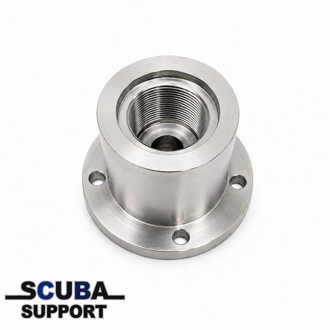 Dive Elements Dive Elements Stainless Steel High Pressure Bench Mount G3/4 (300 Bar)