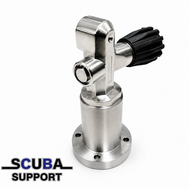 Dive Elements Dive Elements Stainless Steel High Pressure Bench Mount G3/4 (300 Bar)